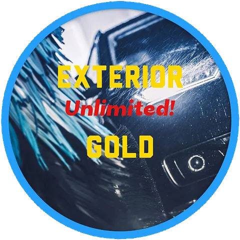 Exterior Gold Unlimited Wash - $50