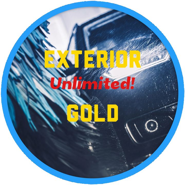 Exterior Gold Unlimited Wash - $50